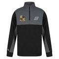 Five Star 1/4 Tracksuit Top - Black/Grey