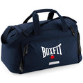 Boxfit White Embroidered Logo Holdall - Navy
