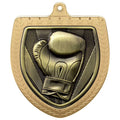 Boxing Shield Medal - Gold