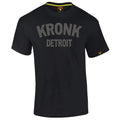 Kronk Detroit Black T-Shirt - Black/Charcoal