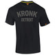 Kronk Detroit Black T-Shirt - Black/Charcoal