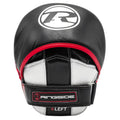 Ringside Leather Target Pads Black/White/Red - Black/White/Red