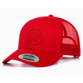 BXF Trucker Cap - Red/Red
