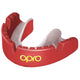 Opro Gen4 Gold Braces Mouthguard - Red/Pearl