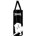 Lonsdale Lion 5Ft Pu Punch Bag - Black/White