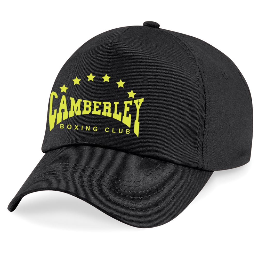 Custom Boxing Cap Camberley Boxing Club Baseball Cap Black – Boxfituk