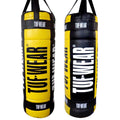 Tuf Wear Balboa 4FT Quilted Punchbag - Black/Yellow