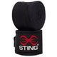 STING ELASTICISED HAND WRAPS 3M - Black