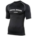 Total Boxer London Short Sleeve Base Layer - Black