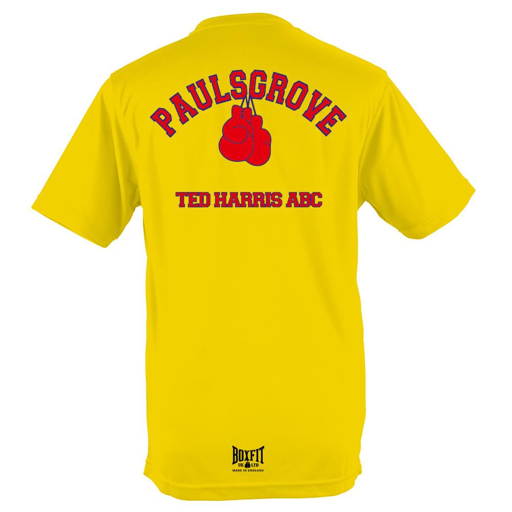 PAULSGROVE & TED HARRIS ABC POLY T-SHIRT