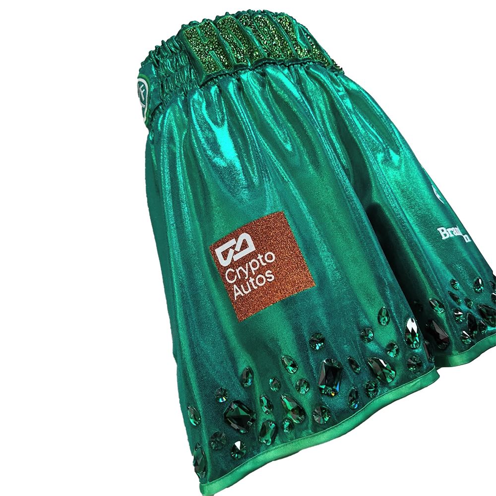 Hamza Green Style Shorts