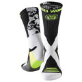 Suzi Wong Skulls X-Sole Limited Edition Boxing Socks - Black/Neon