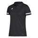 Adidas T19 Womens Polo Shirt - Black