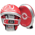 Rival Rpm100 Professional Punch Mitts - Red/Silver