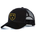 UKA Karate Embroidered Trucker Cap - Black
