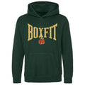 Boxfit Junior Large Logo Branded Hoodie - Green