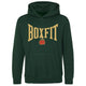 Boxfit Junior Large Logo Branded Hoodie - Green