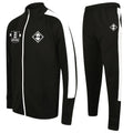 Selby ABC Slim Fit Poly Tracksuit - Black/White