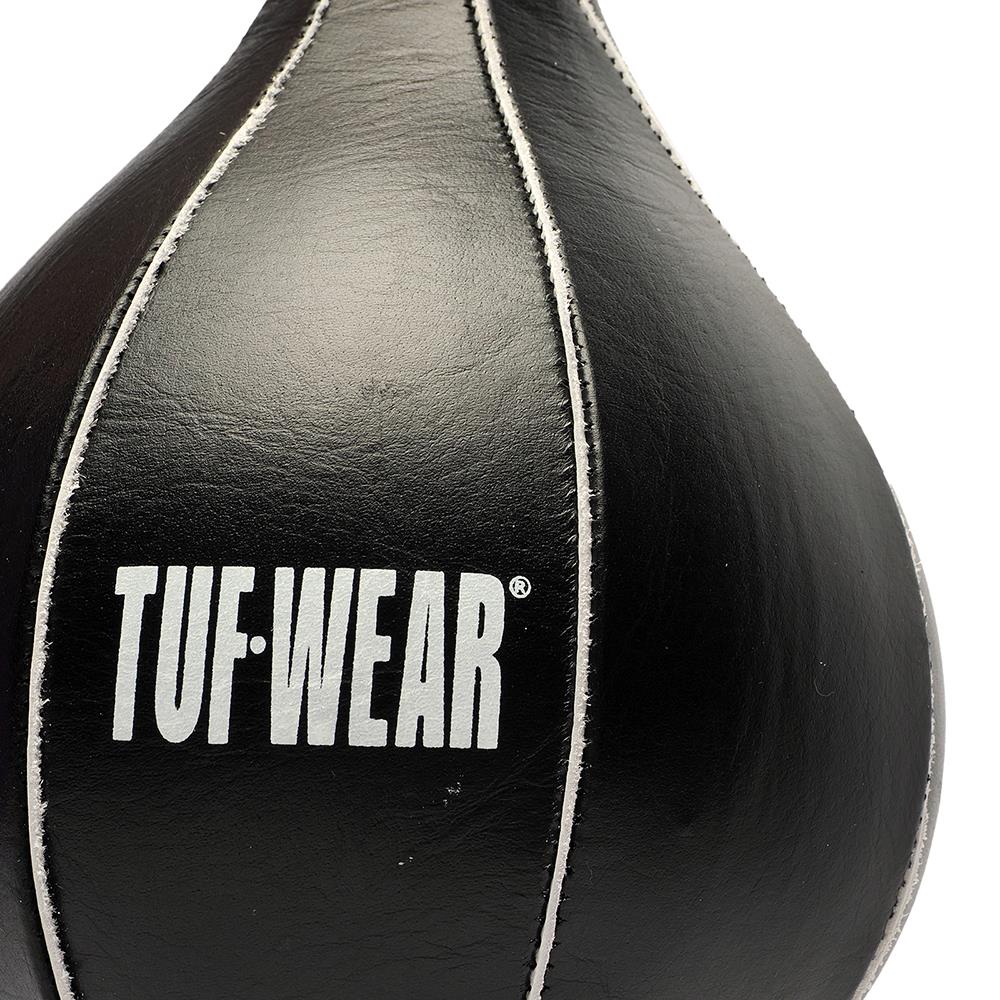 Tuf Wear All Black Hide Leather Speedball Black