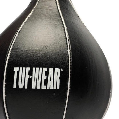 Tuf Wear All Black Hide Leather Speedball Black
