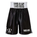TIMES ABC BOUT BOXING SHORTS - Black/White