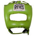 Cleto Reyes Headguard With Nylon Pointed Bar - Green