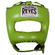Cleto Reyes Headguard With Nylon Pointed Bar - Green