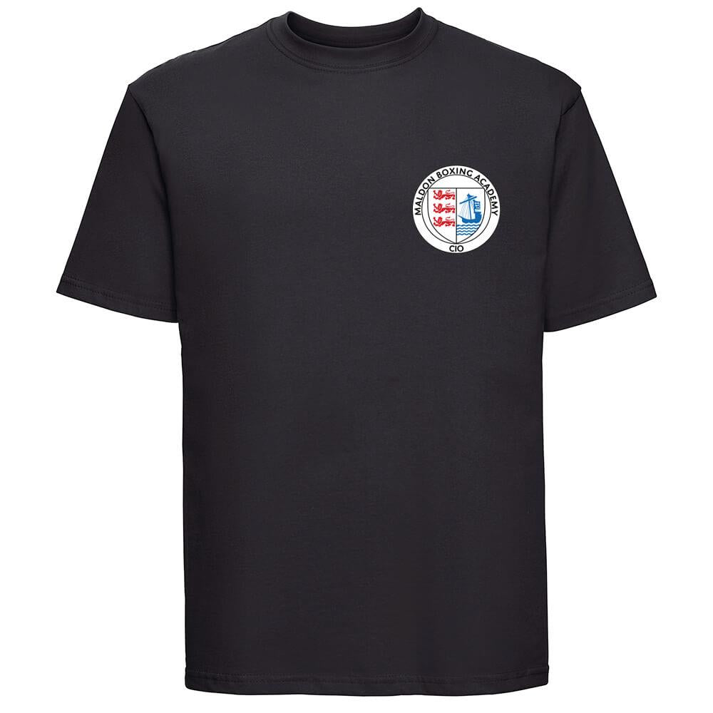 Maldon Boxing Academy Kids T-Shirt White Black Boys