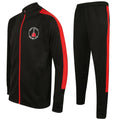 Northgate Boxing Gym Slim Fit Poly Tracksuit - Black/Red