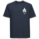 Honour and Glory Cotton T-Shirt - Navy