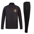 Boston Abc Slim Fit Poly Tracksuit - Black/Black