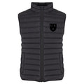 UKA Karate Light Puffer Gilet - Black/Black Logo