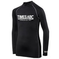 TIMES ABC KIDS L/S BASELAYER - Black