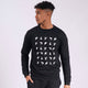 Fly Monogram Jumper - Black