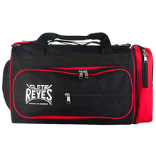 Cleto Reyes Embroidered Logo Gym Bag Black/Red