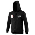 Croygas Abc Zipped Hoodie - Black