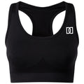 Dennis & Dyer Ba Seamless Sculpt Crop Top - Black