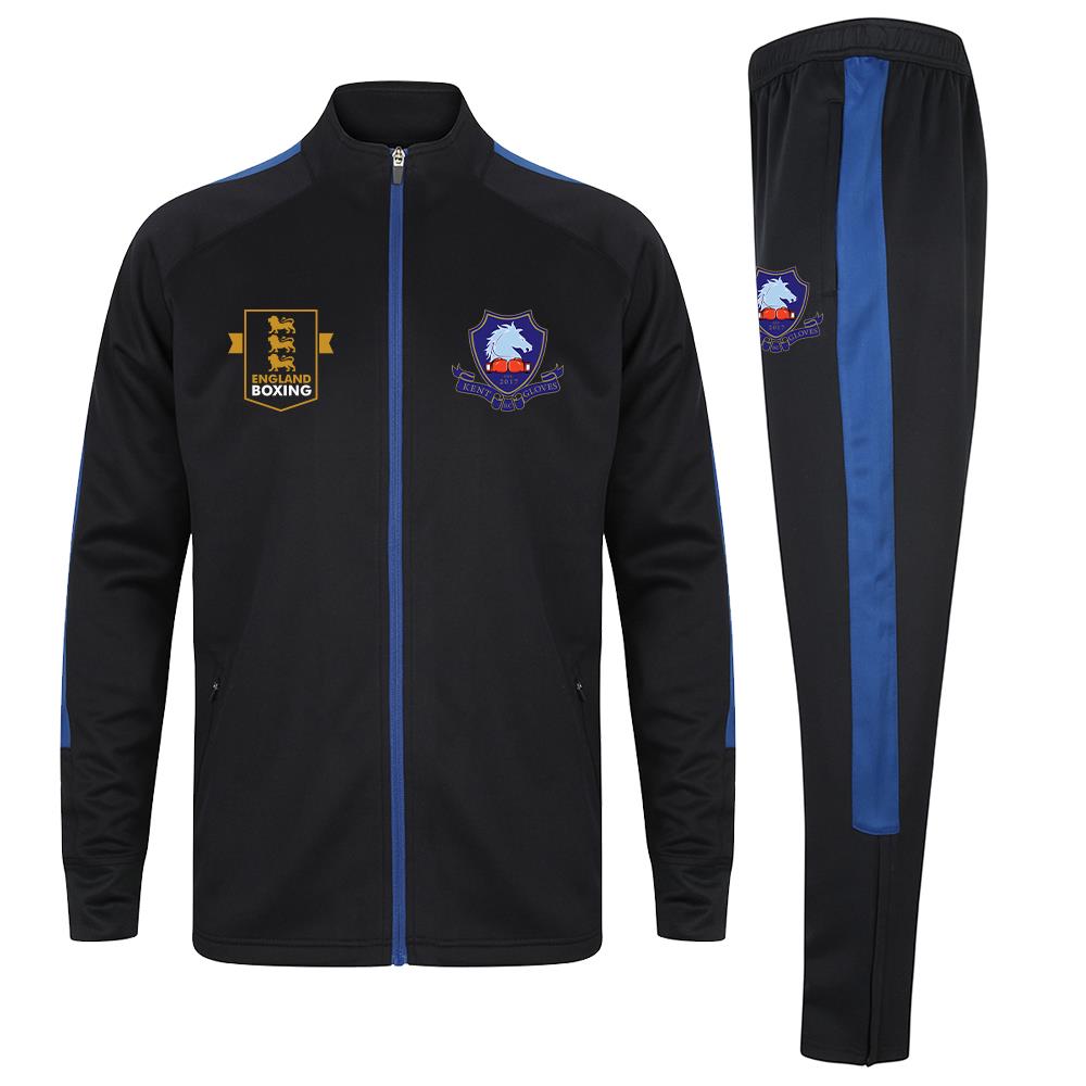 Kent Gloves Slim Fit Poly Tracksuit