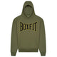 Boxfit Oversized Hoodie - Earthy Green/Gold