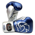 Rival RS100 Professional Sparring Gloves - Blue/Silver