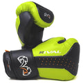 Rival Rb10 Intelli-Shock Boxing Bag Gloves - Black/Lime