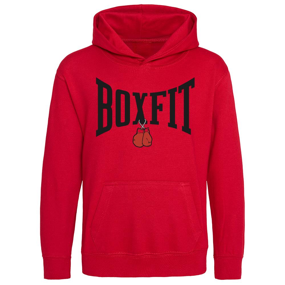 Boxfit Junior Large Logo Branded Hoodie