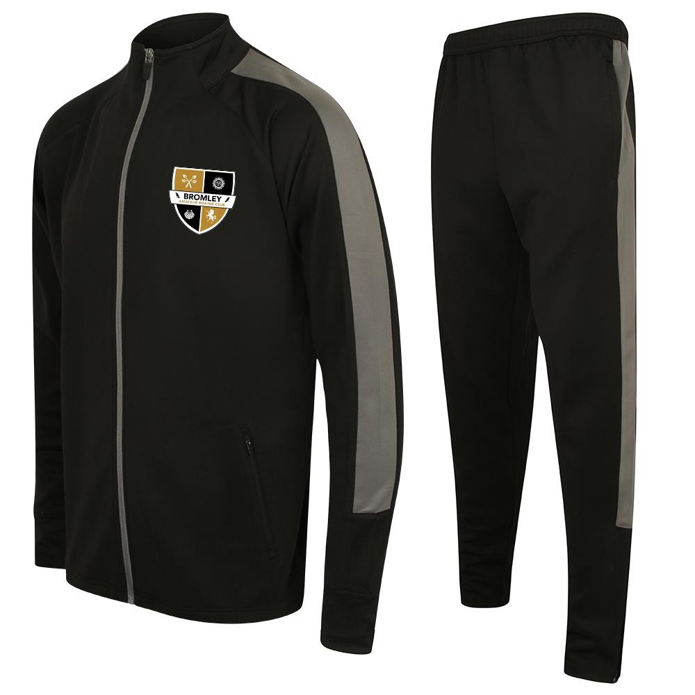 Bromley ABC Slim Fit Poly Tracksuit