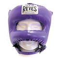 Cleto Reyes Headguard With Nylon Pointed Bar - Purple