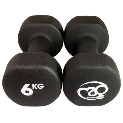 FITNESS MAD NEOPRENE DUMBBELLS
