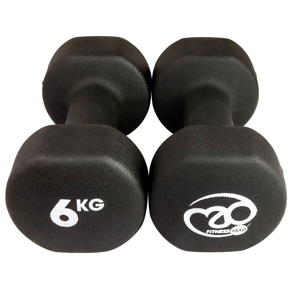 FITNESS MAD NEOPRENE DUMBBELLS