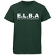 East London Boxing Academy Kids Cotton T-Shirt - Bottle Green