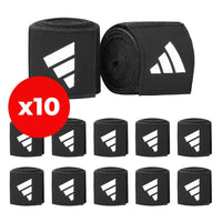 Thumbnail for Multi-Buy - 10 X Adidas Aba Approved 4.5M Boxing Hand Wraps Black