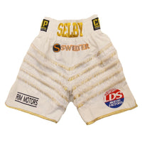 Thumbnail for Custom Made Velvet And Fringe Boxing Shorts