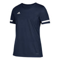 Adidas T19 Kids Short Sleeve Jersey Top - Navy